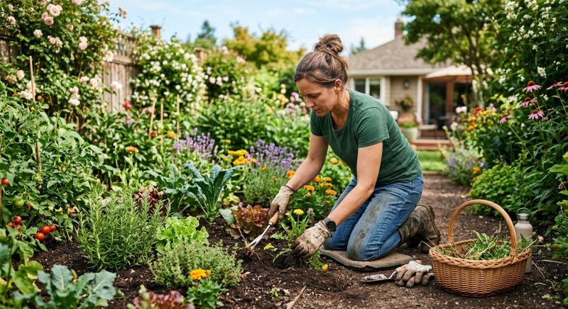 Rock Bed Weeding in Ventura County, CA